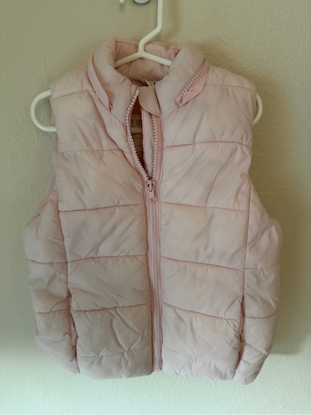 Heritage Seed Light Pink Quilted Vest